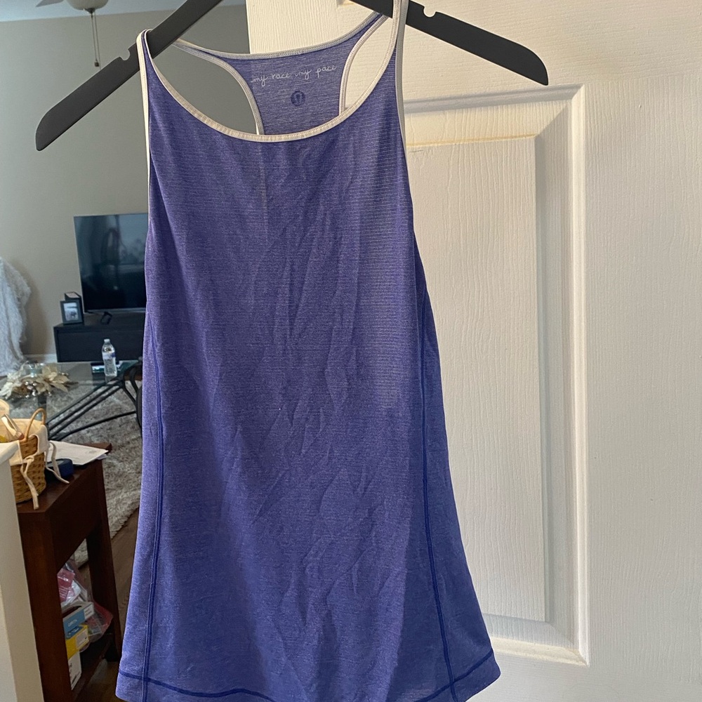 Lululemon Athletica Purple Tank Top